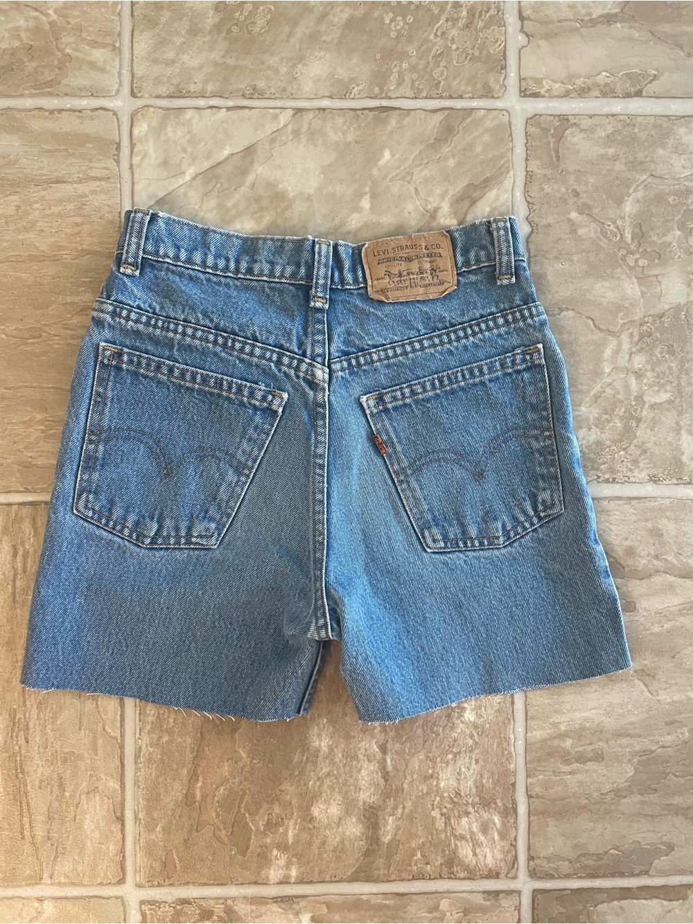 Vintage Levi's Denim Shorts (Orange Tag)